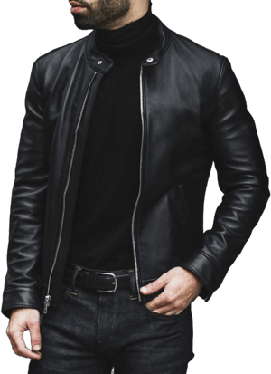 Thursday Boot Company Men's Thursday Boot Black Leather Racer Jacket