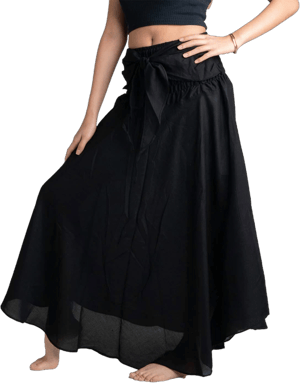 Women's Maxi Boho Floral Print Skirt