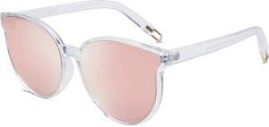 SOJO Round Mirrored Sunglasses