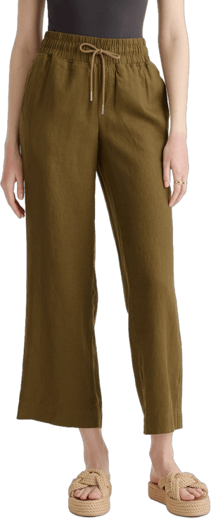 Quince Women's European Linen Wide Leg Pants