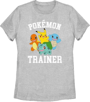 Pokemon POKEMON TRAINER-1 - PMPO02JYSC Women's T-Shirt S