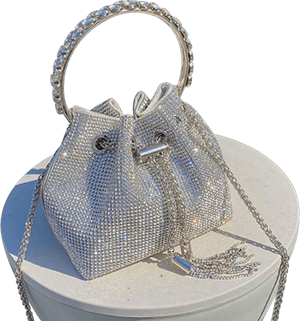 Sparkly Diamond Rhinestone Evening Bag