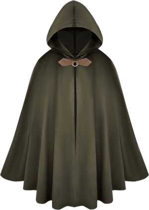Renaissance Velvet Cloak with Hood