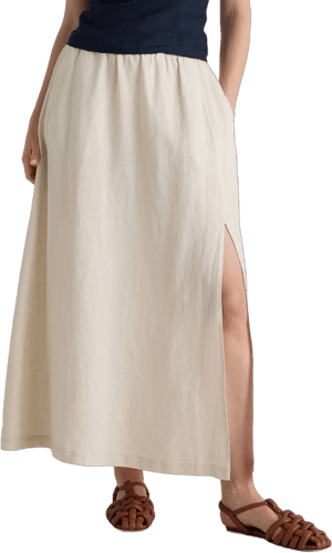 Quince Women's European Linen Maxi Skirt