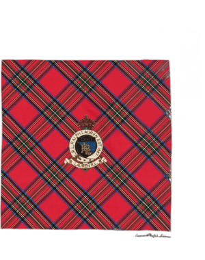 Ralph Lauren Women's Plaid Square Scarf