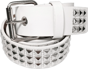 Punk Studded Rock Threads Goth Stud Pyramid Belt