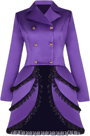 Victorian Gothic Steampunk Tuxedo Tailcoat Jacket