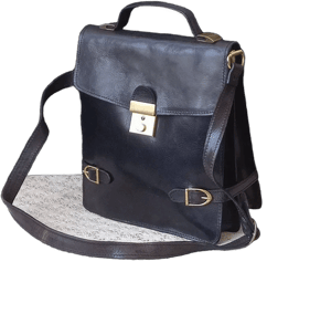 1970s Leather Shoulder Strap Bag