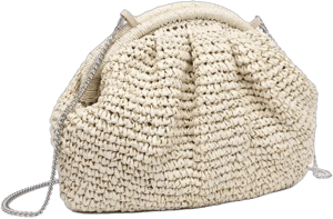 Woven Straw Crossbody