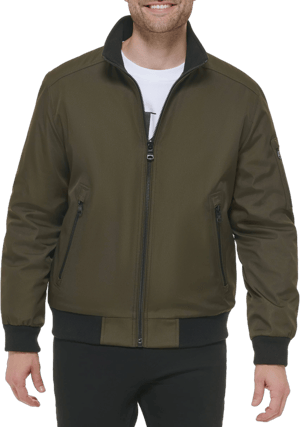 Calvin Klein Men's Classic Ripstop Bomber Jacket