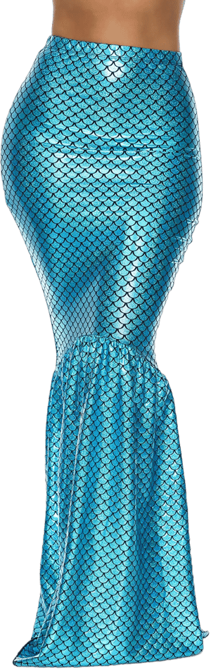Forplay Women's Hologram Mermaid Skirt