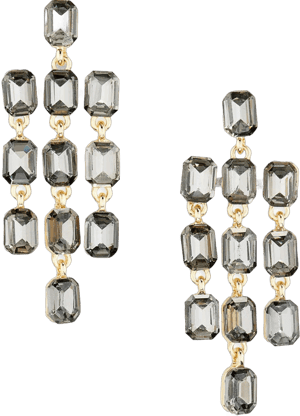 Nordstrom Chunky Crystal Chandelier Earrings