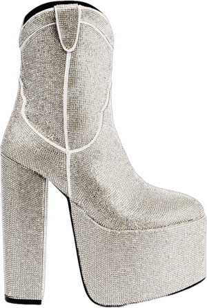 Club Exx Western Treasures Platform Boots