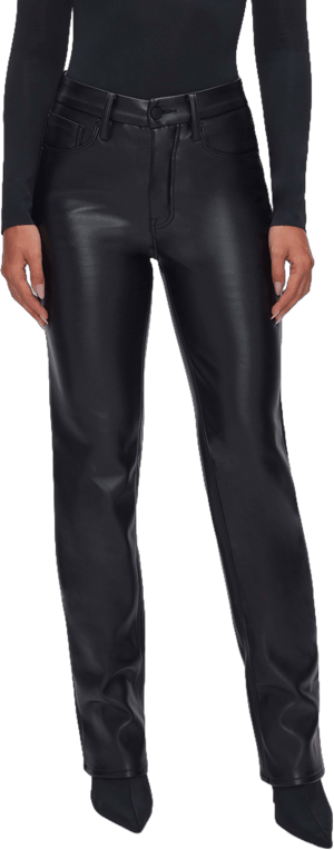 Women's Good American Good Icon Faux Leather Pants