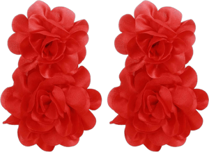 Aksod Oversized Flower Stud Earrings