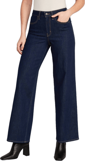 Old Navy Women's High-Waisted Wide-Leg Jeans