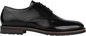 Polished Leather Lace-Up Dress Shoes