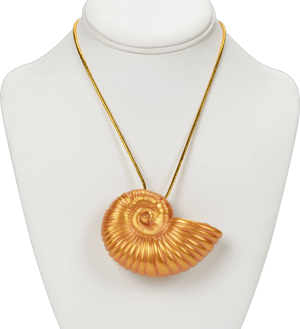 Disney Girls' Little Mermaid Ariel Seashell Necklace