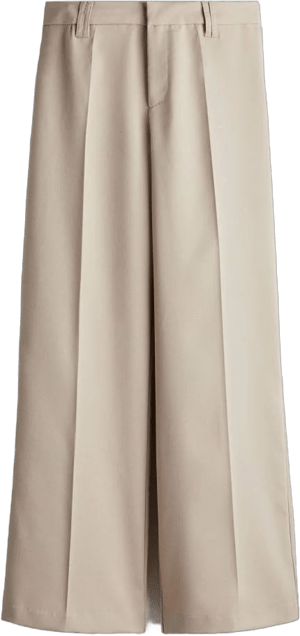 H&M Ladies Wide-Leg Dress Pants