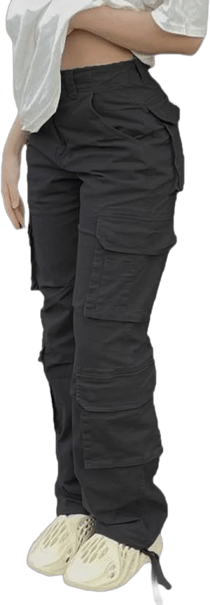 Women's Baggy Y2K Straight Wide Leg Cargo Pants