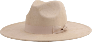 Pro Celia Wide Brim Felt Fedora Hat