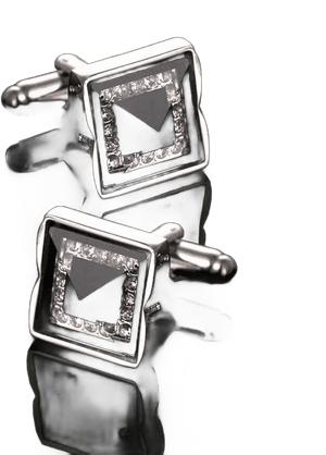 Crystal Cufflinks