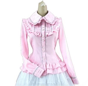 Strawberry Witch Classic Lolita Long Sleeve Blouse