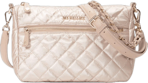 Mz Wallace Women's Crosby Ella Quilted Nylon Crossbody Bag