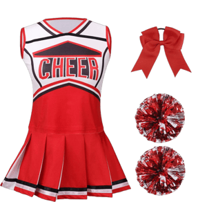 yolsun Cheerleader Costume for Women Halloween Cute Uniform Outfit