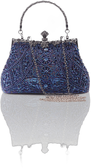 BABEYOND Retro Beaded Flapper Clutch