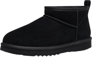 Bebealy Women's Genuine Suede Mini Boots