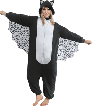 Bat Onesie with Wings