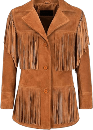 Quality Supply Women's Traditional Western Cowgirl Suede Leather Jacket