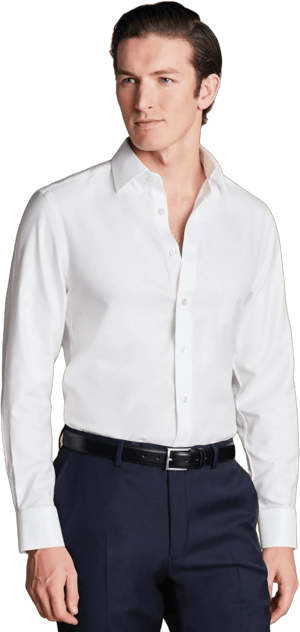 Men's Charles Tyrwhitt Non-Iron Twill Cotton Formal Shirt