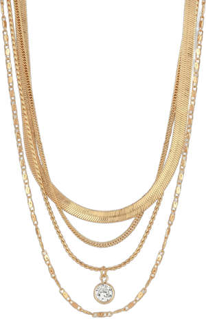 Ettika All the Chains Layered Necklace