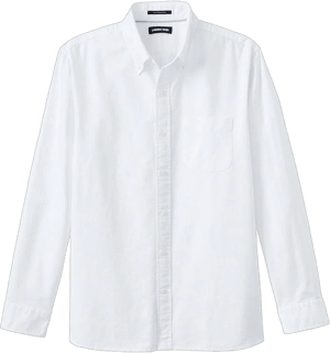 Lands' End Men's Traditional Fit Sail Rigger Oxford Shirt