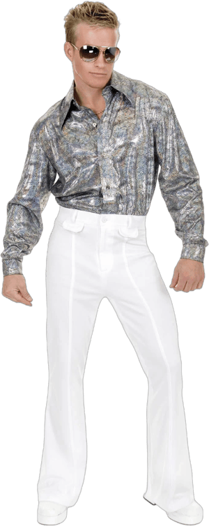 Charades Men's Disco Pants