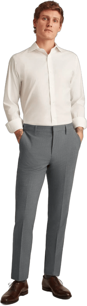 Men Italian Stretch Wool Dress Suit Pants by Bonobos