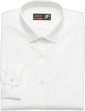 J. Ferrar Men's Regular Fit Long Sleeve Dress Shirt