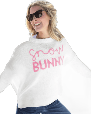 Wooden Ships Snow Bunny Chunky Sweater