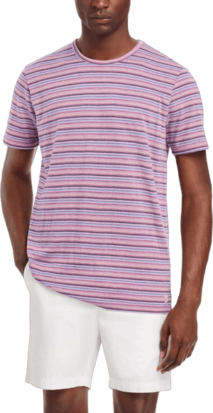 Marine Layer Striped Crewneck Tee