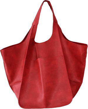 KlaOYer Oversized Leather Tote Bag