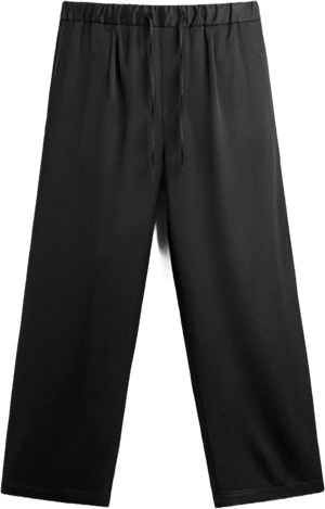 Zara Men's Relaxed Fit Satin Pants