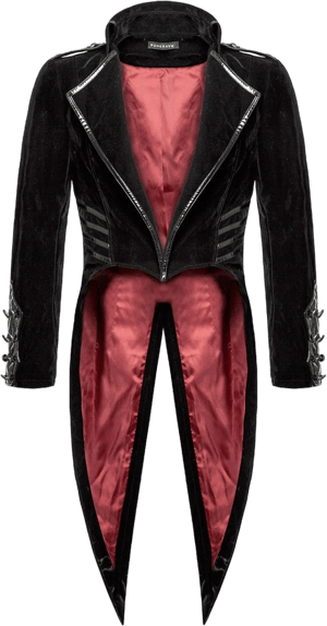 Punk Rave Bloodrayne Velvet Tailcoat