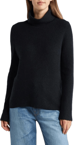 Caslon Rib Turtleneck Sweater