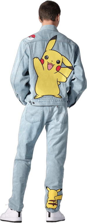 Levis X Pokémon Vintage Trucker Jacket