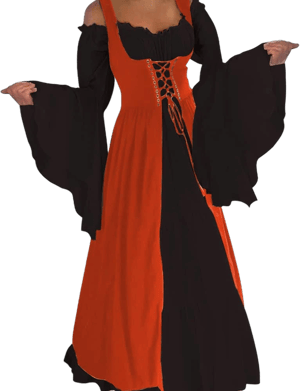Abaowedding Women's Medieval Renaissance Cosplay Over Dress