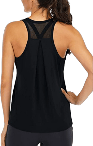 Women's Loose Fit Racerback Tank Tops