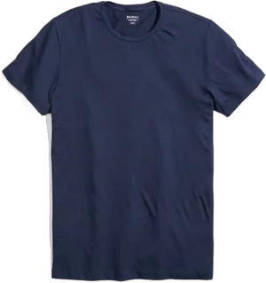 Men's Signature Crew T-Shirt | Navy | Small by Marine Layer