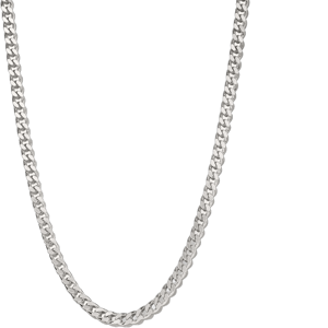 Mejuri Curb Silver Chain Necklace